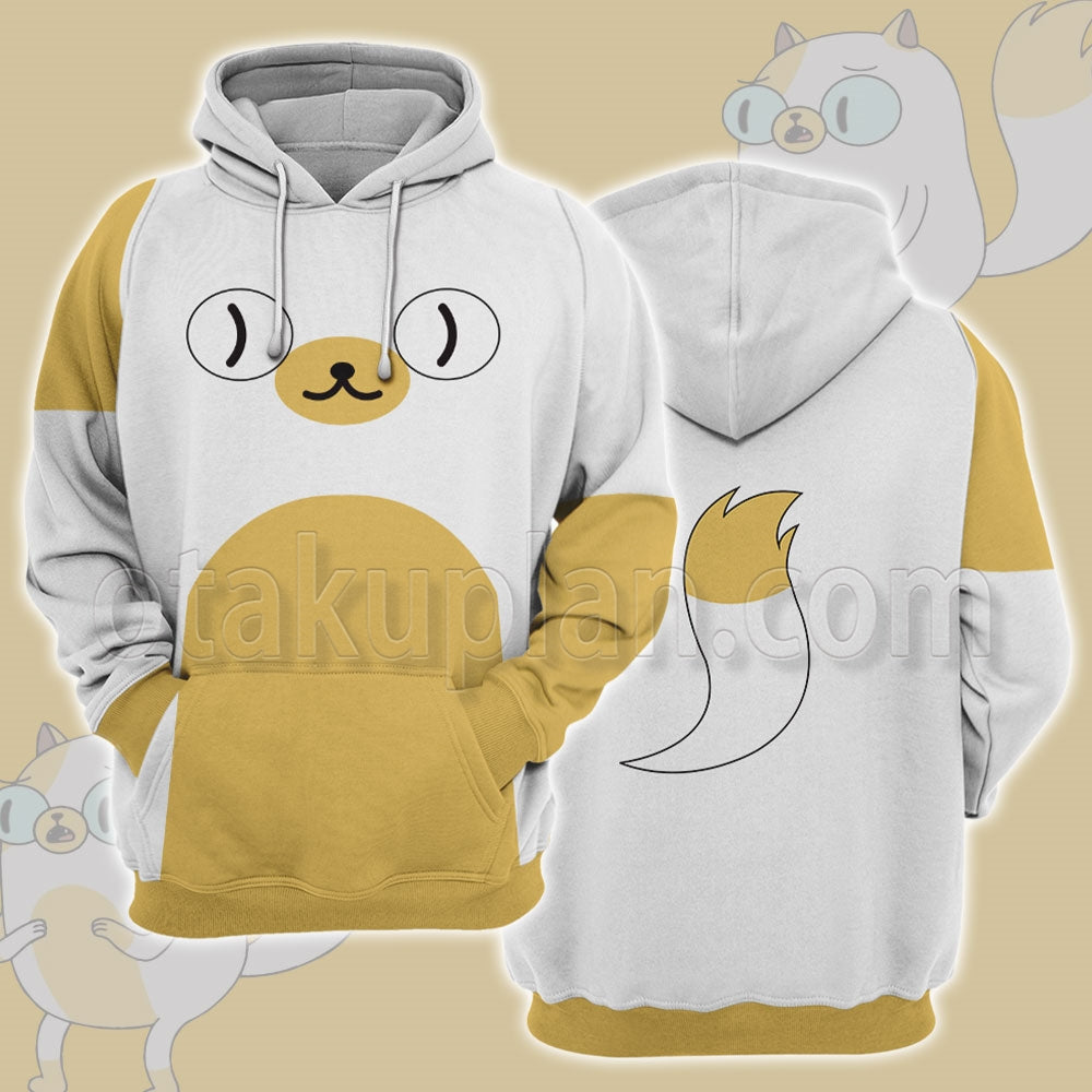 Adventure Time Fionna And Cake Cake The Cat Cosplay Hoodie