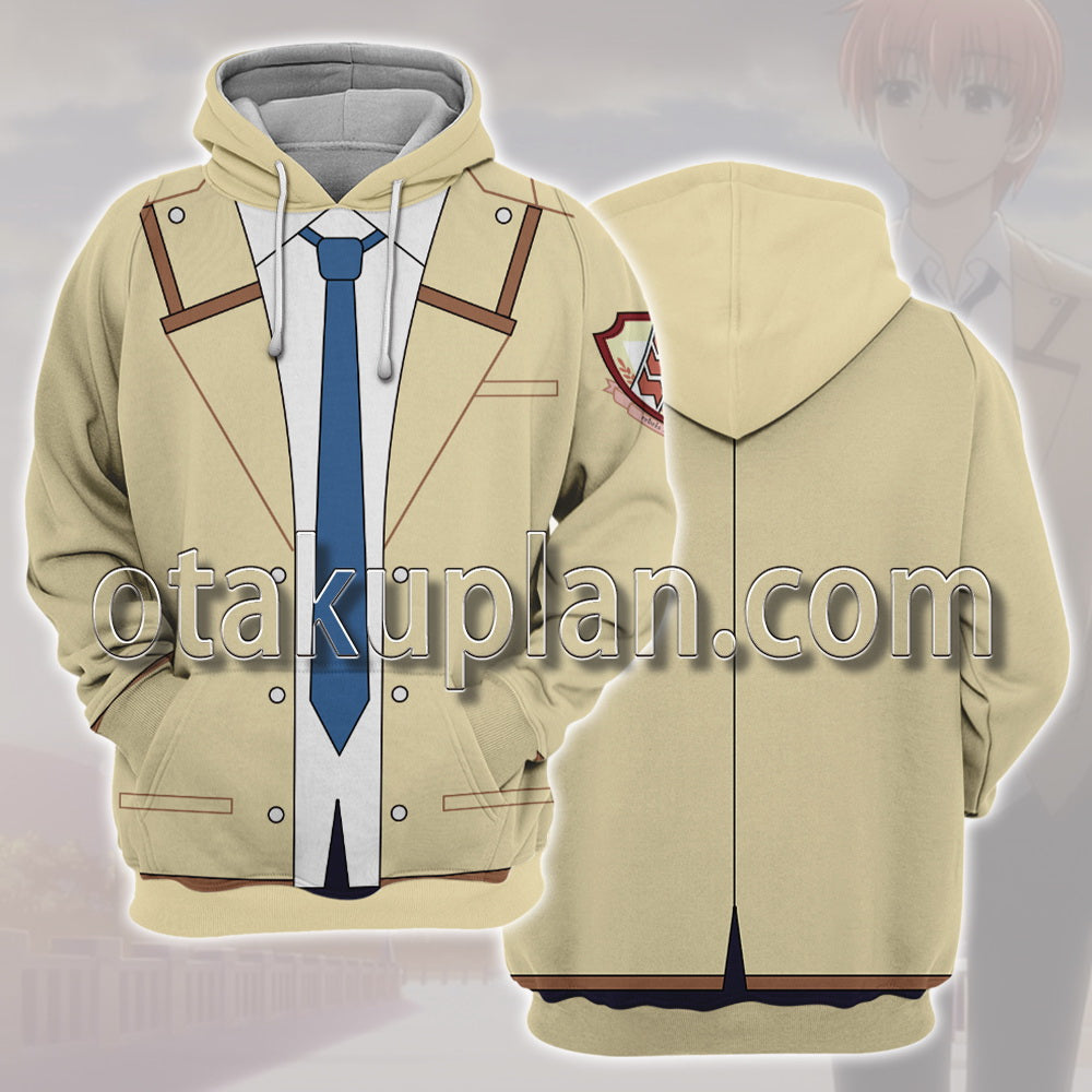 Angel Beats Otonashi Yuzuru Cosplay Hoodie