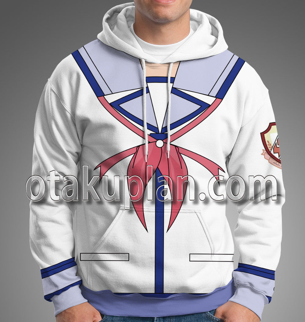 Angel Beats Yuri Uniform Cosplay Hoodie