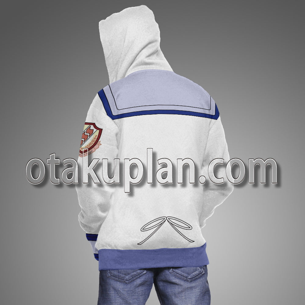Angel Beats Yuri Uniform Cosplay Hoodie