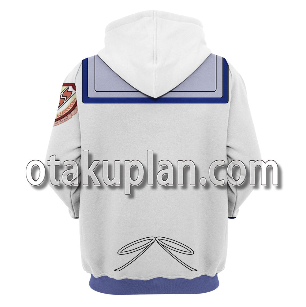 Angel Beats Yuri Uniform Cosplay Hoodie