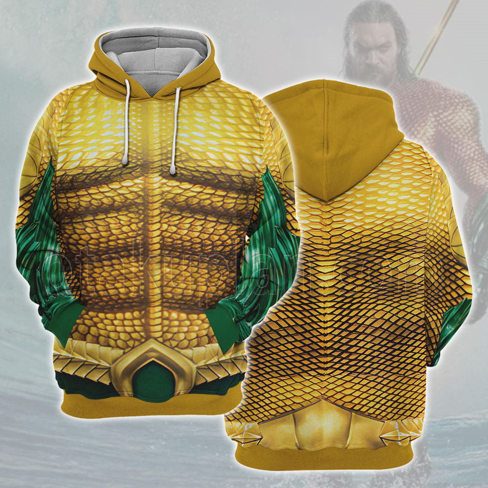 Aquaman And The Lost Kingdom Aquaman Cosplay Hoodie