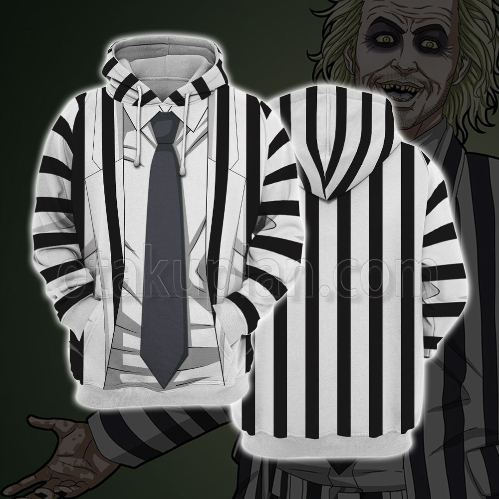 Beetlejuice Betelgeuse Cosplay Hoodie