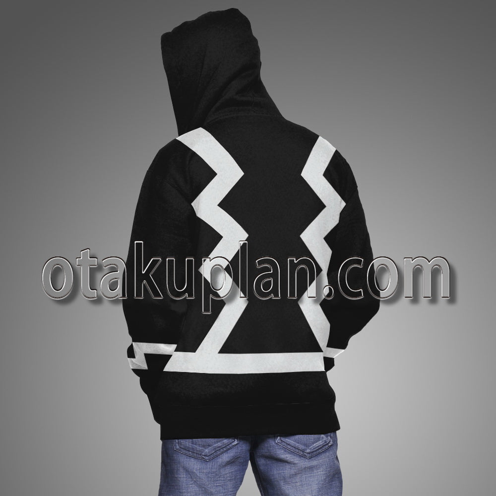 Black Bolt Blackagar Boltagon Illuminati Classic Suit Cosplay Hoodie