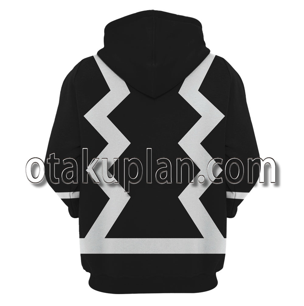 Black Bolt Blackagar Boltagon Illuminati Classic Suit Cosplay Hoodie