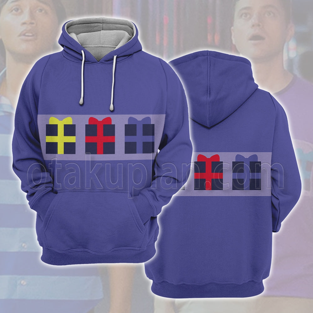 Blues Clues Joe Purple Gift Sweatshirt Cosplay Hoodie
