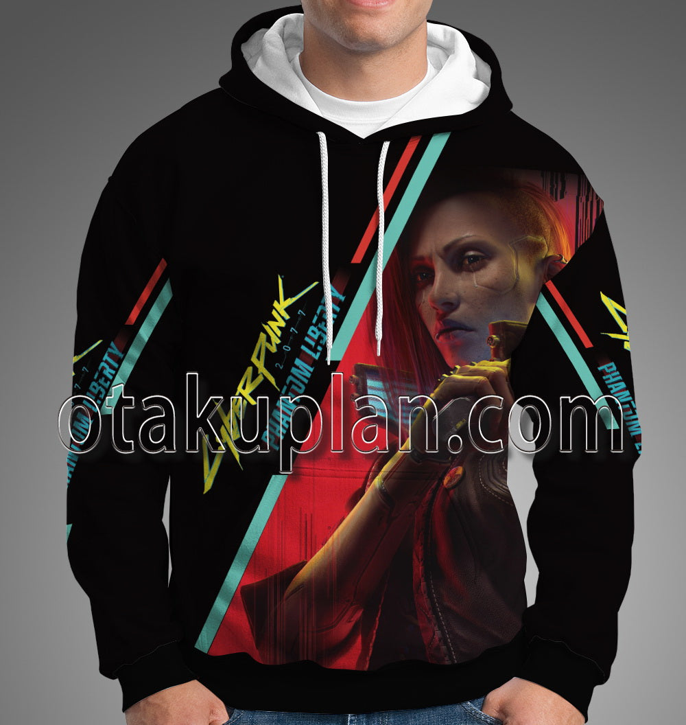 Cyberpunk 2077 Phantom Liberty Judy Alvarez Dogtown Gameplay Hoodie