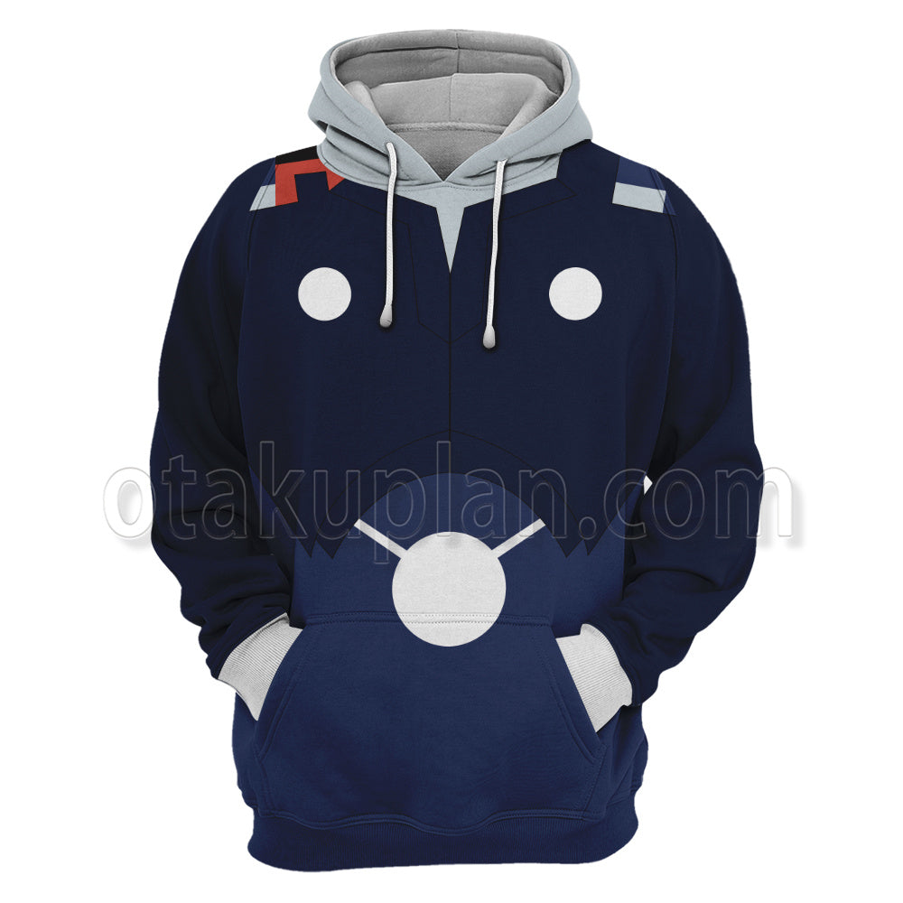 Darling In The Franxx Hiro Battle Suit Cosplay Hoodie