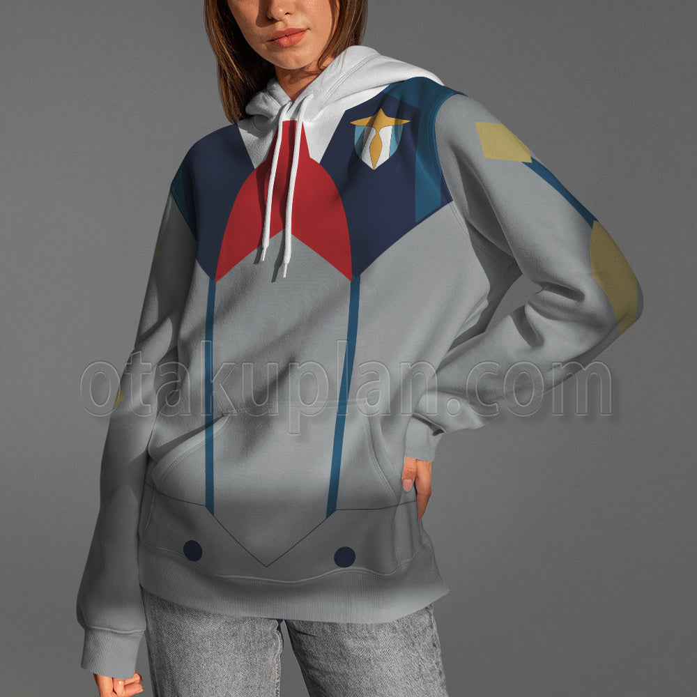 Darling In The Franxx Hiro Cosplay Hoodie