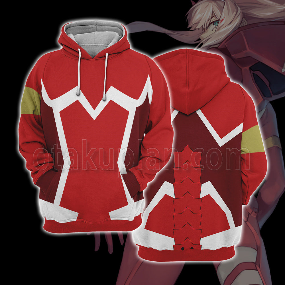 Darling In The Franxx Zero Two Code 002 Cosplay Hoodie