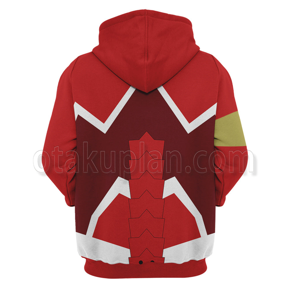 Darling In The Franxx Zero Two Code 002 Cosplay Hoodie