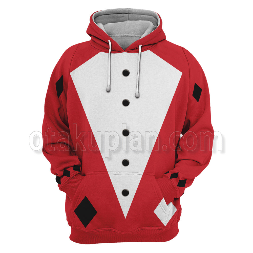 Dc Suicide Squad Harley Quinn Red Cosplay Hoodie