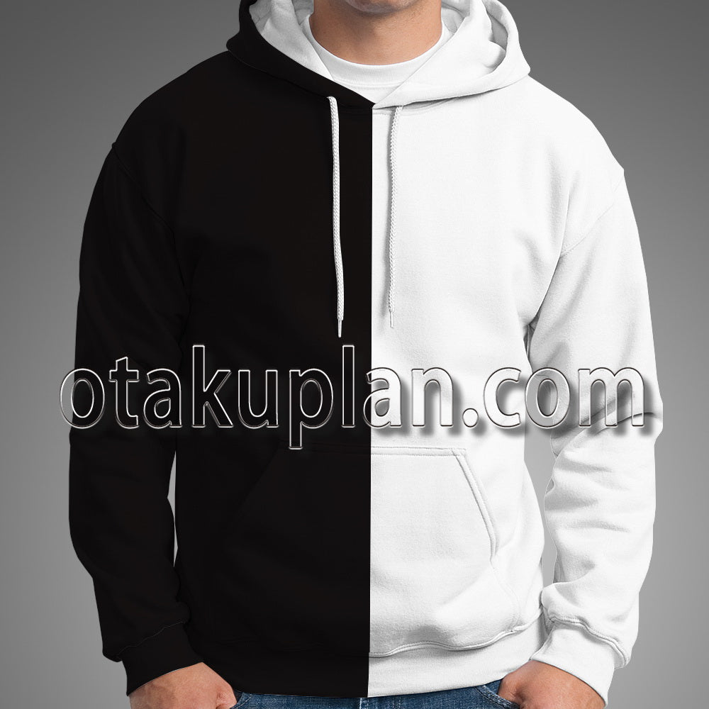Dead Mount Death Play Corpse God Black And White Jacket Cosplay Hoodie