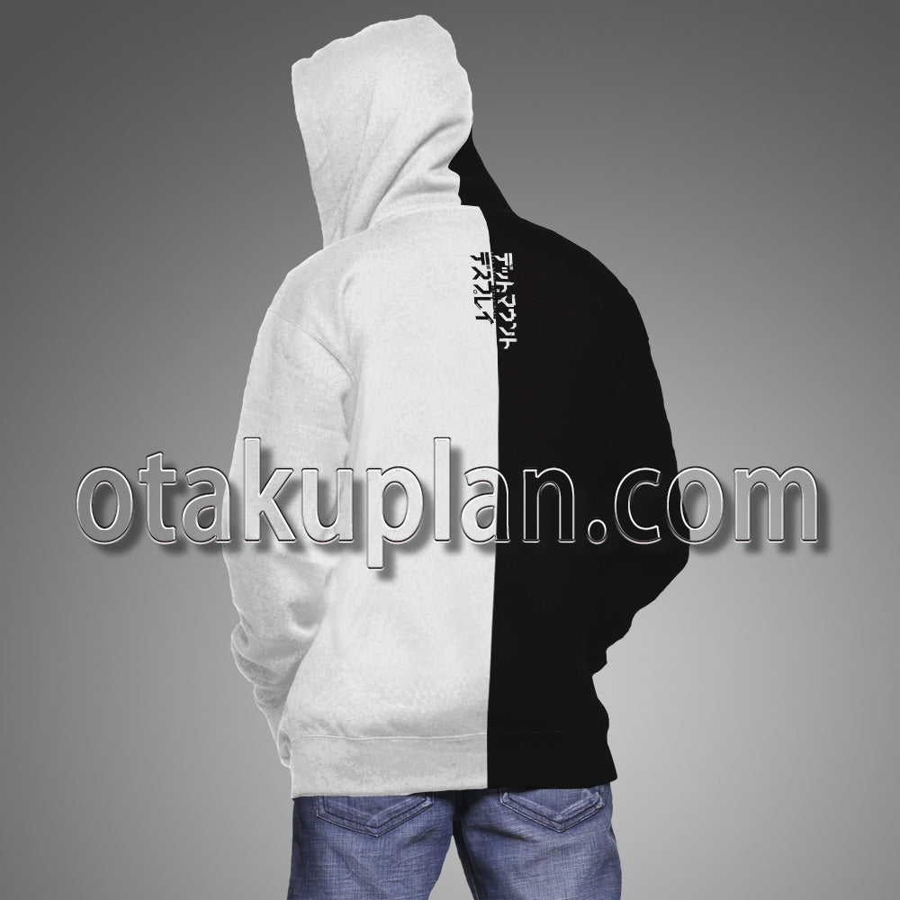 Dead Mount Death Play Corpse God Black And White Jacket Cosplay Hoodie