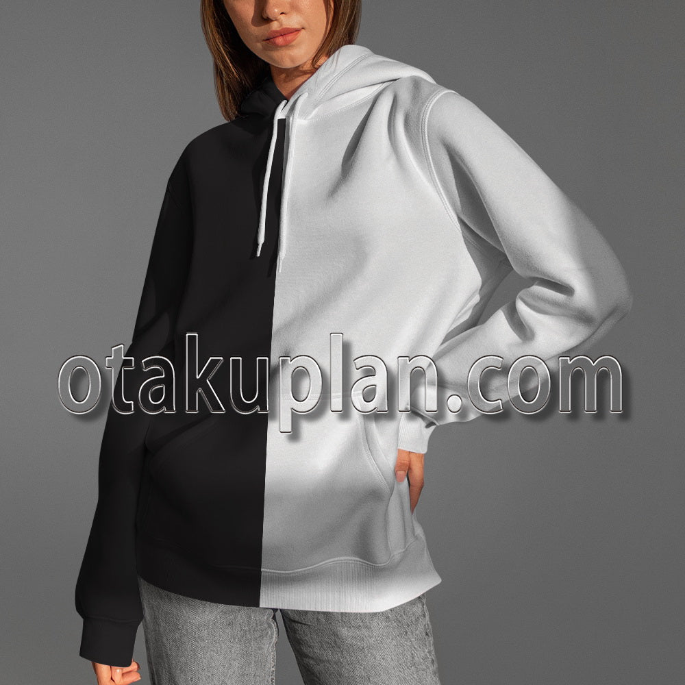 Dead Mount Death Play Corpse God Black And White Jacket Cosplay Hoodie