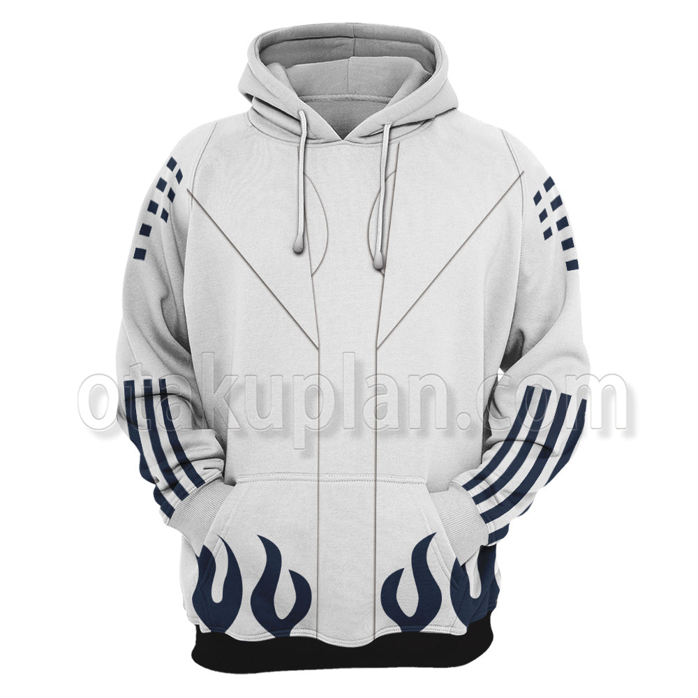 Devil Kings Sengoku Basara Yukimura Sanada White Cosplay Hoodie