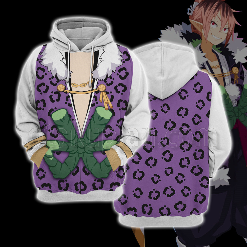 Disgaea 7 Weiyasu Orange Cosplay Hoodie