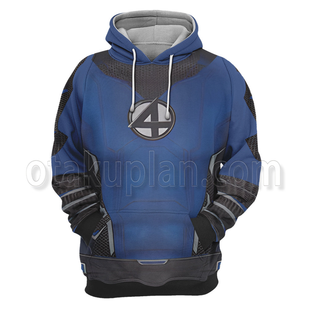 Doctor Strange Fantastic Four Mister Fantastic Cosplay Hoodie