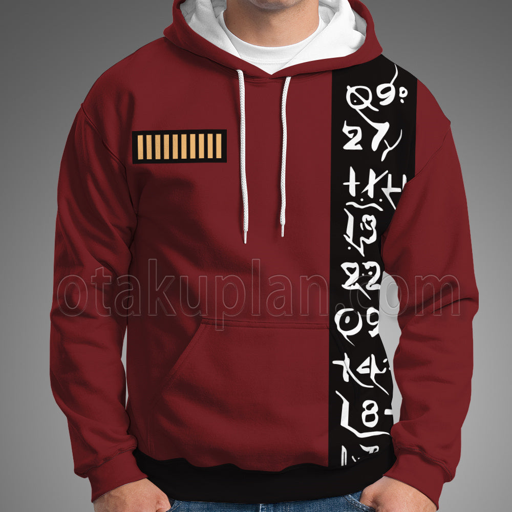 Doctor Who Season 13 Jodie Whittaker Red Cosplay Hoodie