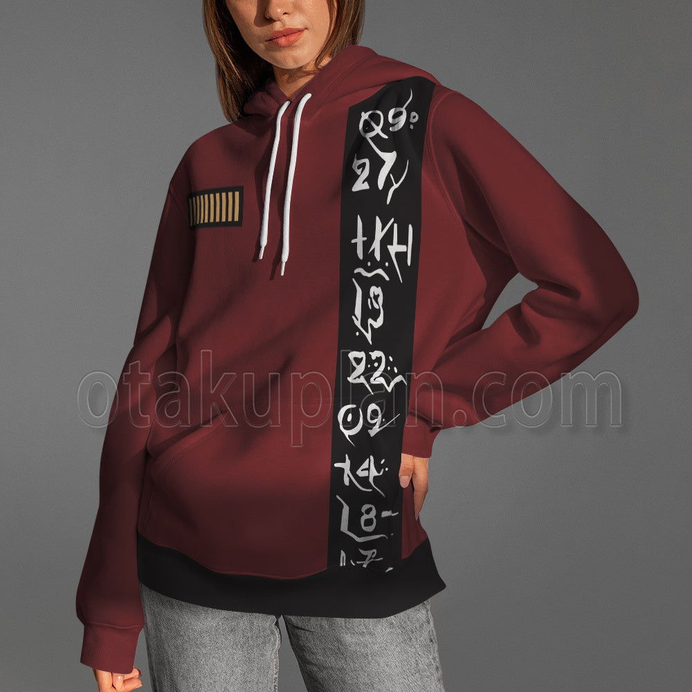 Doctor Who Season 13 Jodie Whittaker Red Cosplay Hoodie