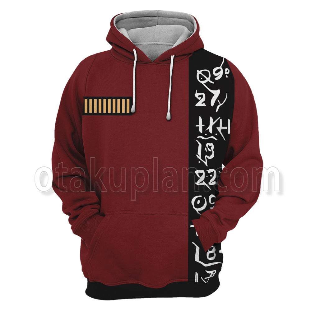Doctor Who Season 13 Jodie Whittaker Red Cosplay Hoodie