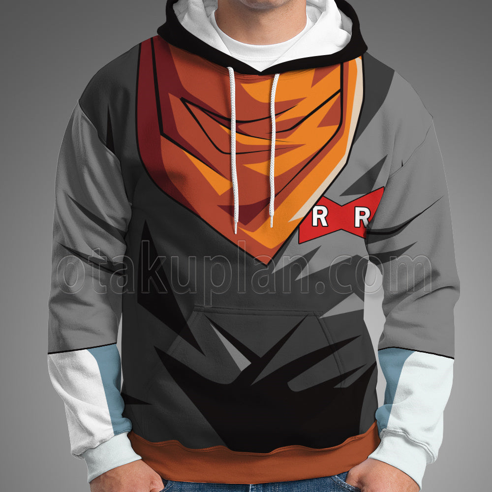 Dragon Ball Android 17 Cosplay Hoodie