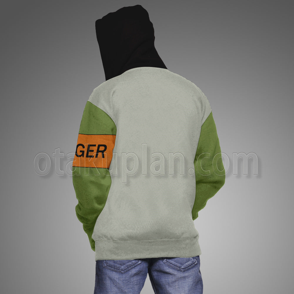Dragon Ball Android 17 Green Cosplay Hoodie
