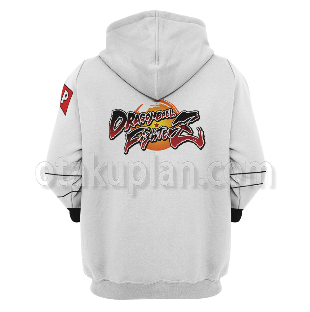 Dragon Ball Fighterz Android 21 Cosplay Hoodie