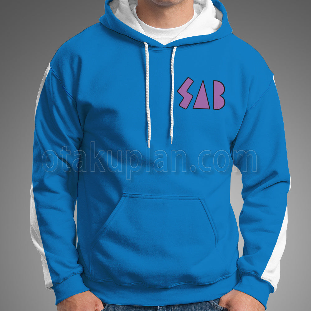 Dragon Ball Sab Blue Cosplay Hoodie