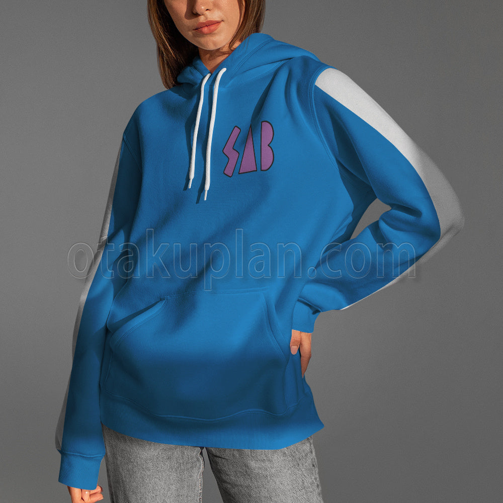 Dragon Ball Sab Blue Cosplay Hoodie