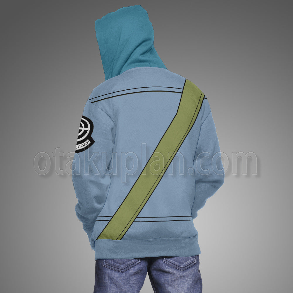Dragon Ball Super Future Trunks 2 Blue Cosplay Hoodie