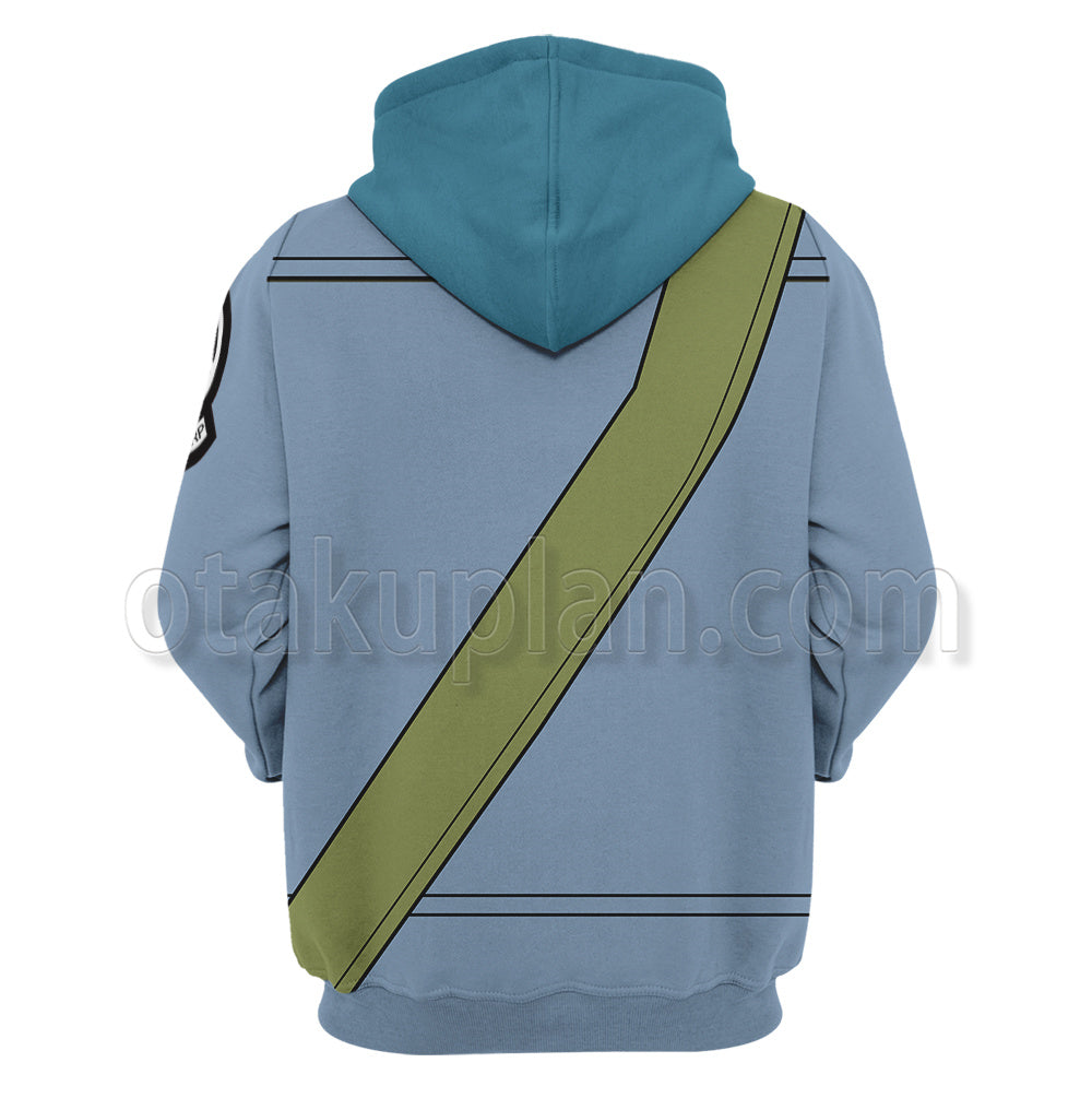 Dragon Ball Super Future Trunks 2 Blue Cosplay Hoodie