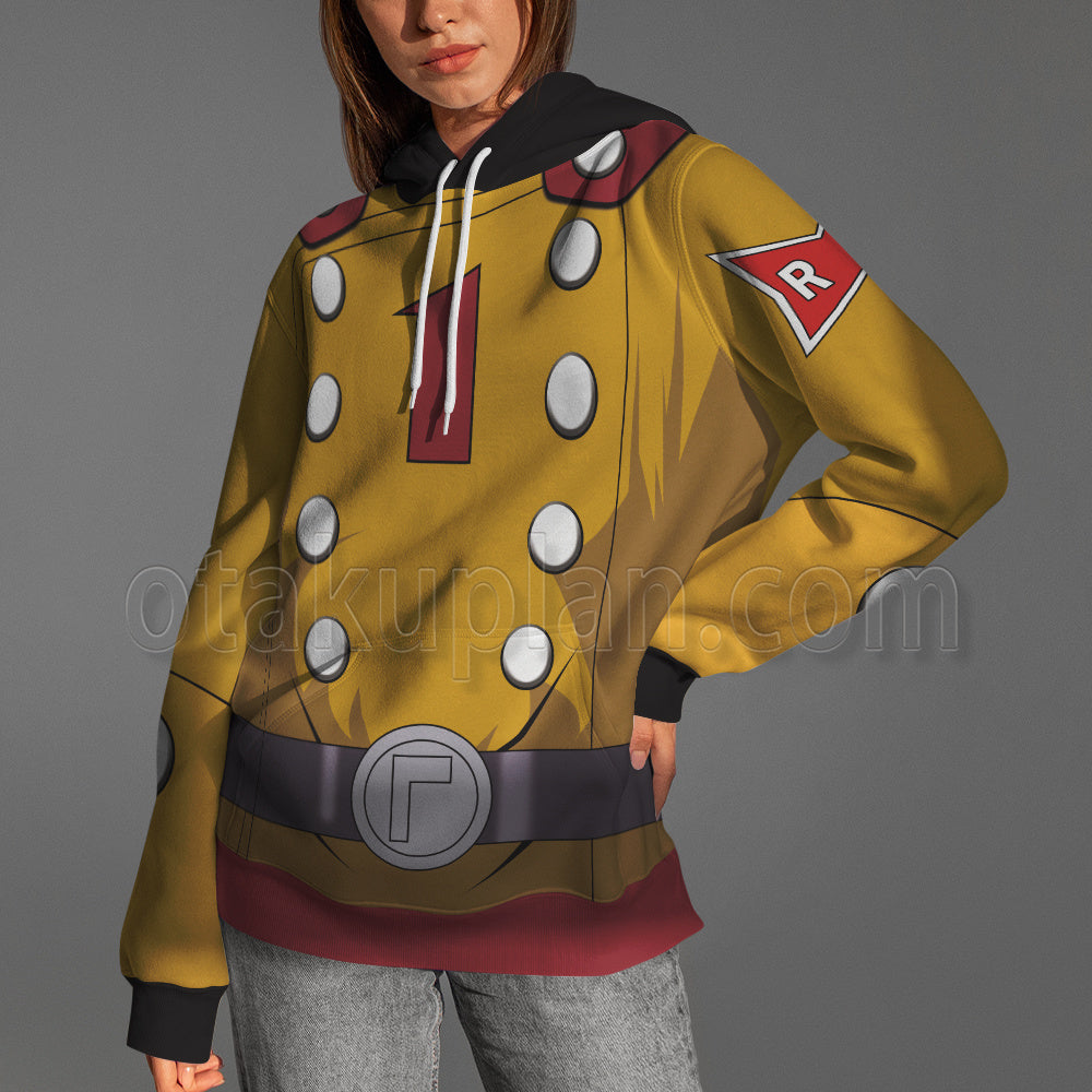 Dragon Ball Super Super Hero Gamma 1 Cosplay Hoodie