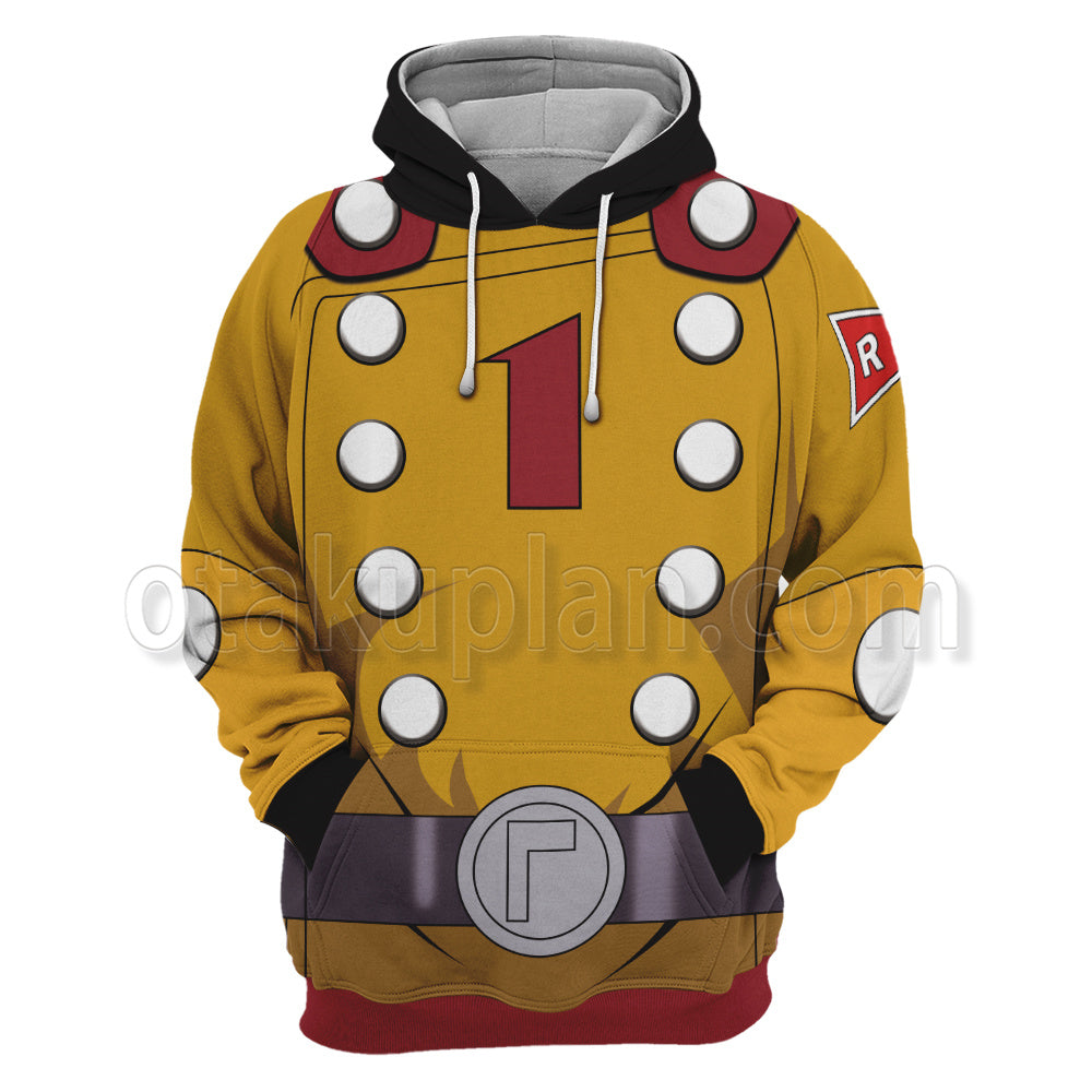 Dragon Ball Super Super Hero Gamma 1 Cosplay Hoodie
