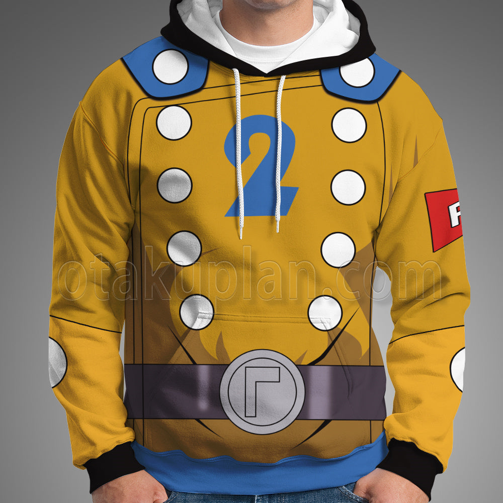 Dragon Ball Super Super Hero Gamma 2 Cosplay Hoodie