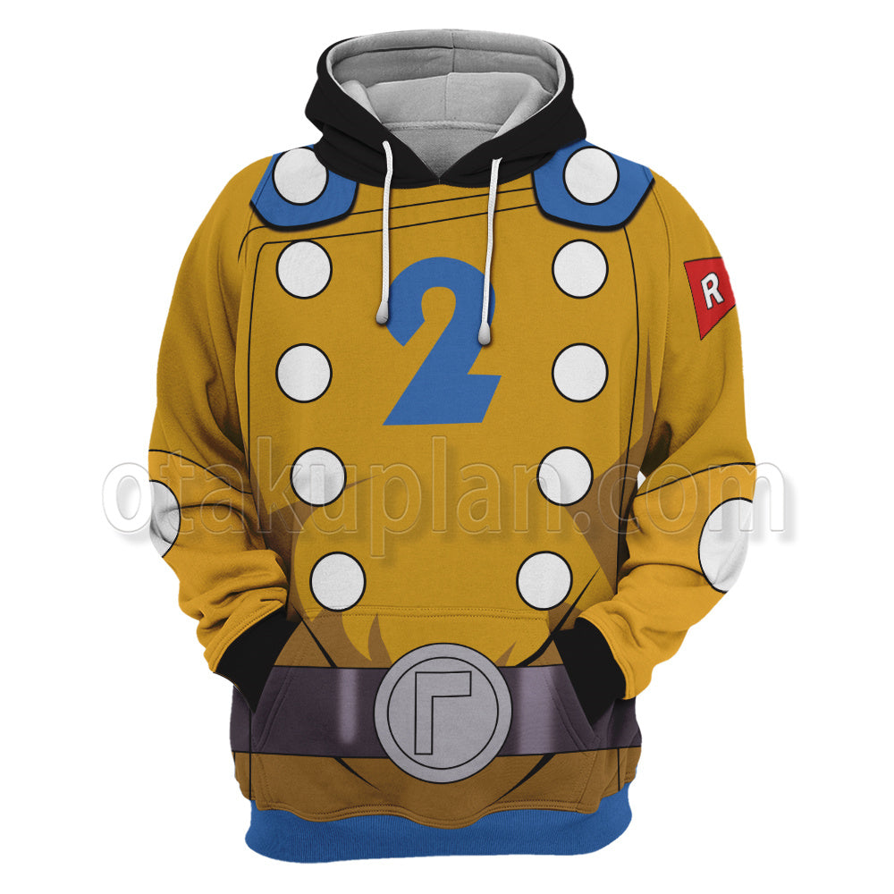 Dragon Ball Super Super Hero Gamma 2 Cosplay Hoodie