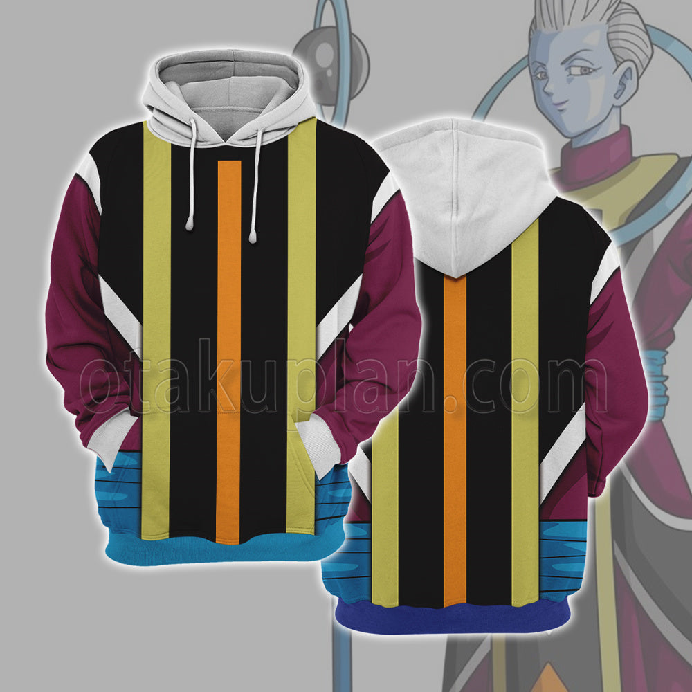 Dragon Ball Super Whis Cosplay Hoodie