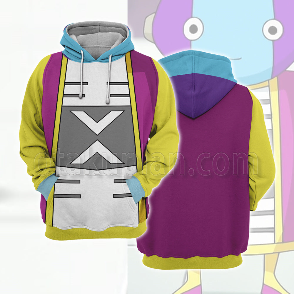 Dragon Ball Super Zeno Helmet Cosplay Hoodie