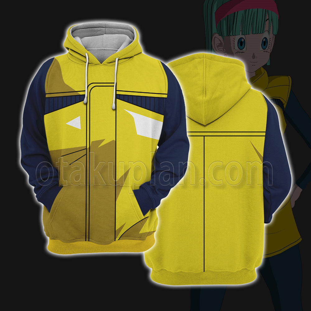 Dragon Ball Z Bulma Planet Namek Cosplay Hoodie