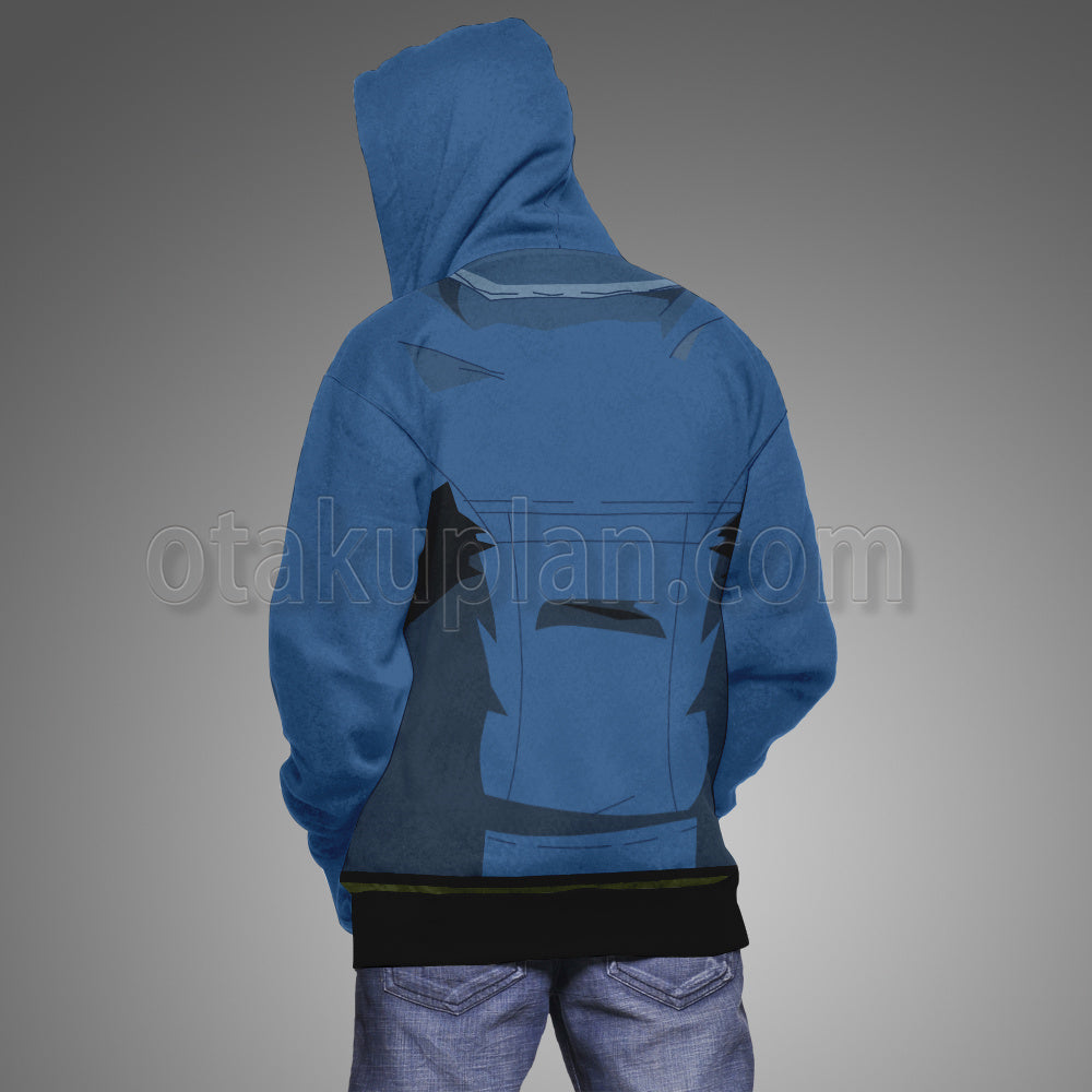 Dragon Ball Z Future Trunks Blue Cosplay Hoodie