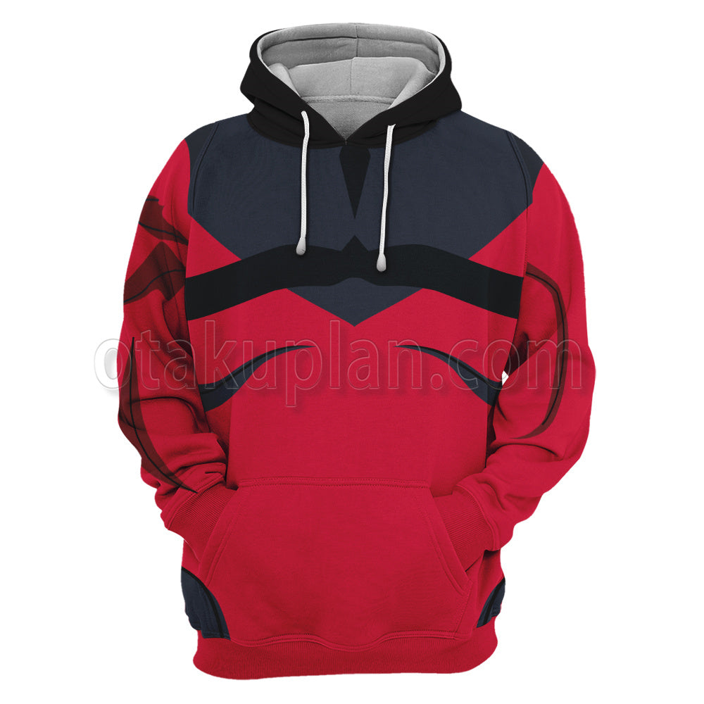 Dragon Ball Z Jiren Red Cosplay Hoodie