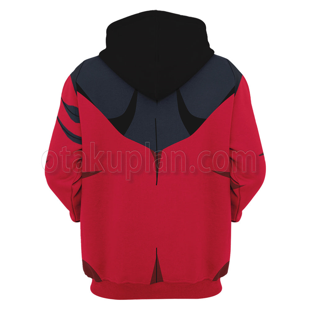 Dragon Ball Z Jiren Red Cosplay Hoodie