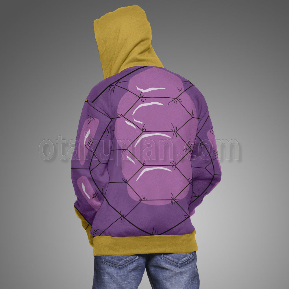 Dragon Ball Z Master Roshi Purple Cosplay Hoodie