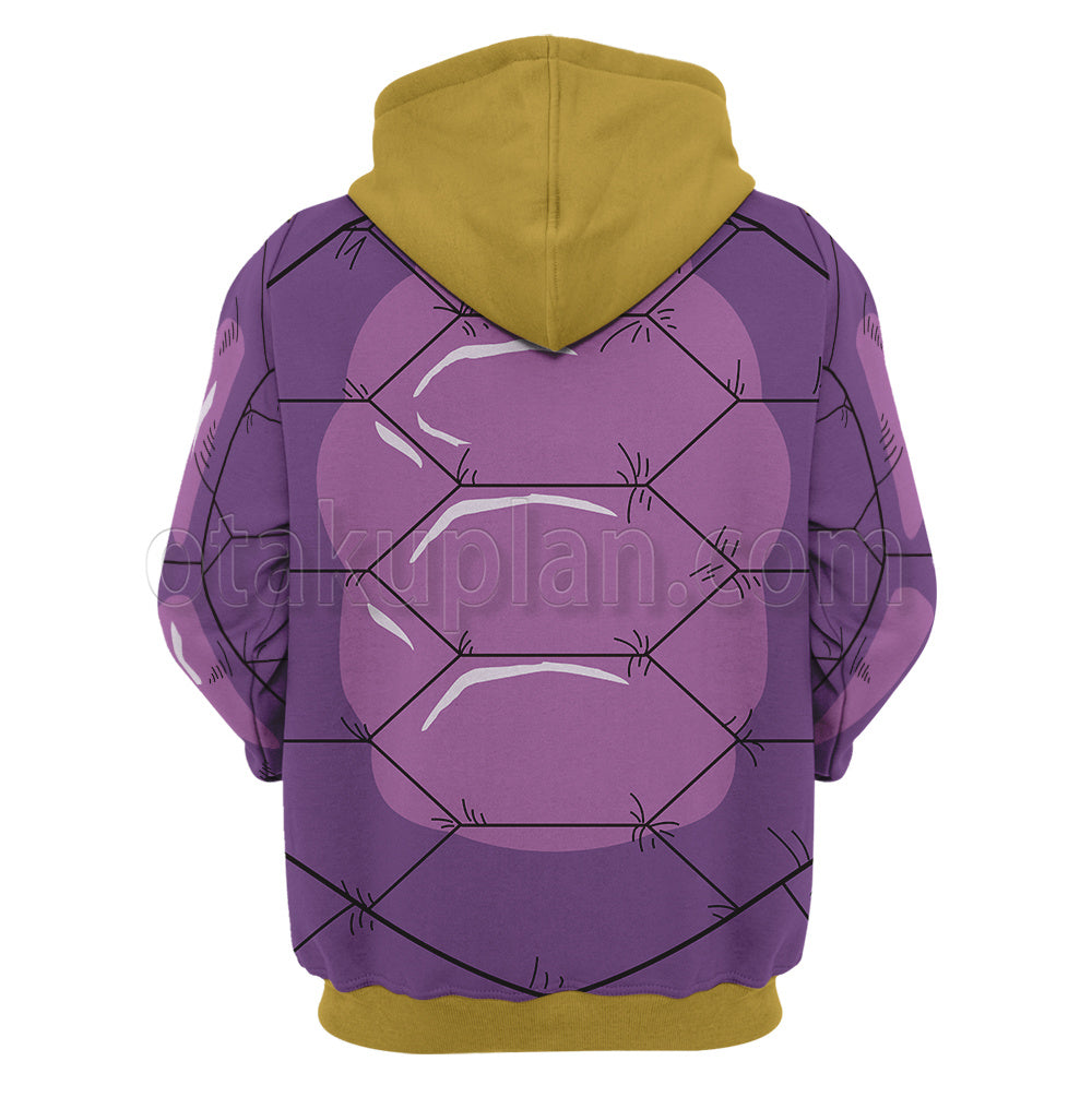 Dragon Ball Z Master Roshi Purple Cosplay Hoodie