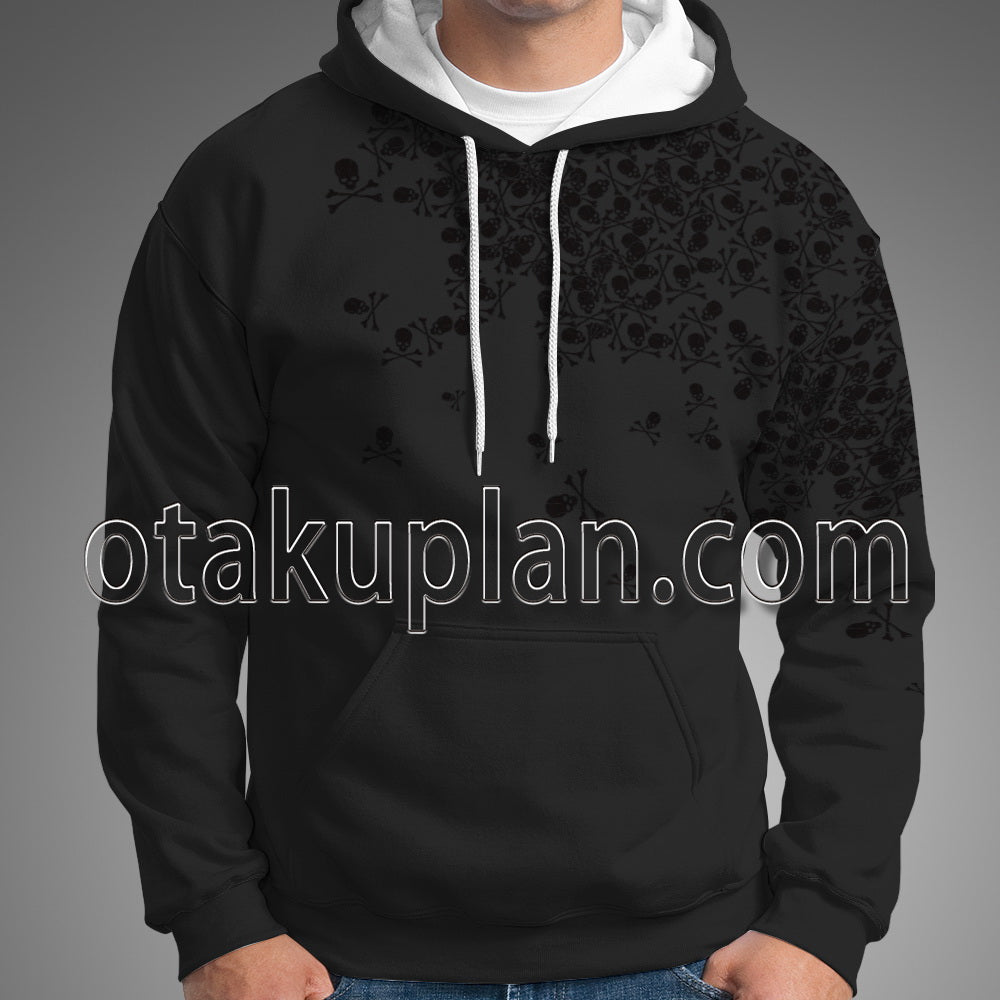 Final Fantasy FF15 Noctis Lucis Caelumskull Print Shirt Cosplay Hoodie