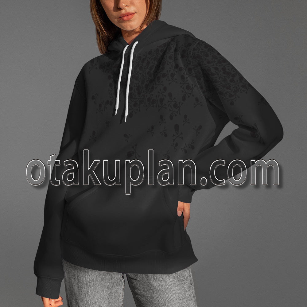 Final Fantasy FF15 Noctis Lucis Caelumskull Print Shirt Cosplay Hoodie