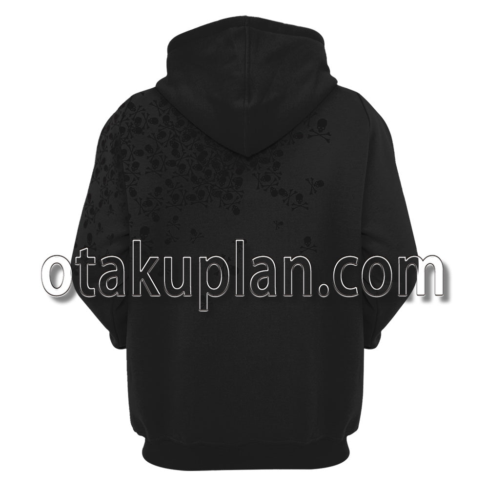 Final Fantasy FF15 Noctis Lucis Caelumskull Print Shirt Cosplay Hoodie