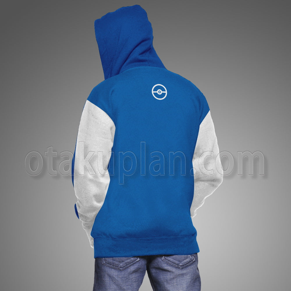 GO Blue And White Color Trainer Uniform Cosplay Hoodie