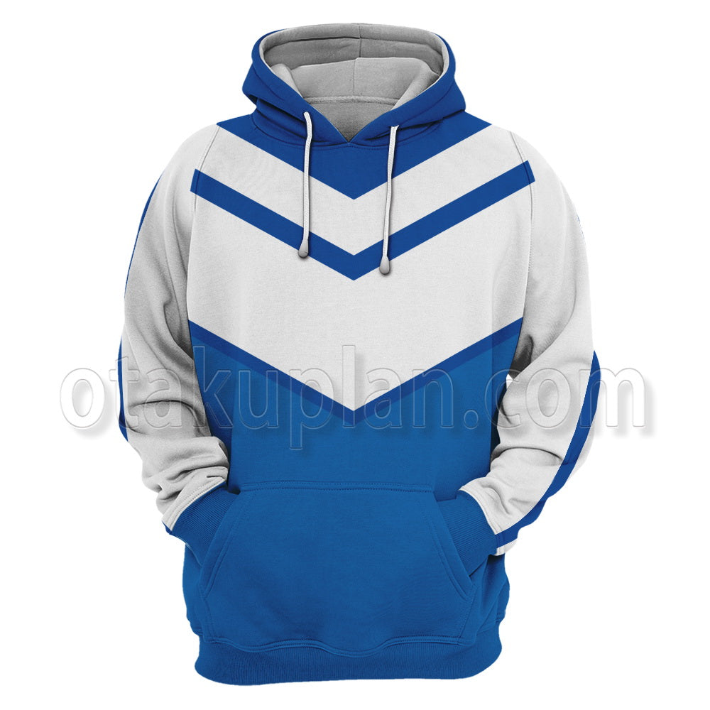 GO Blue And White Color Trainer Uniform Cosplay Hoodie