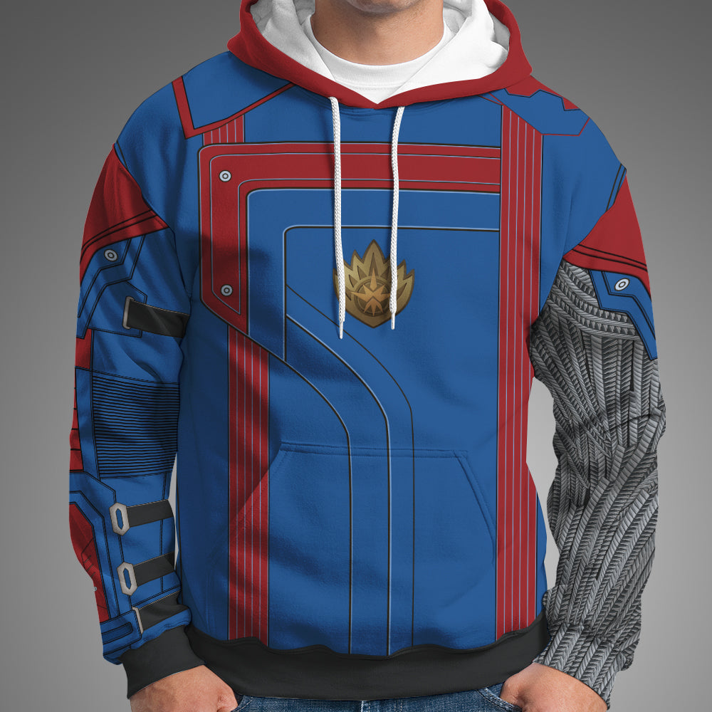 Guardians of the Galaxy Vol.3 Nebula Mechanical Arm Uniform Cosplay Hoodie
